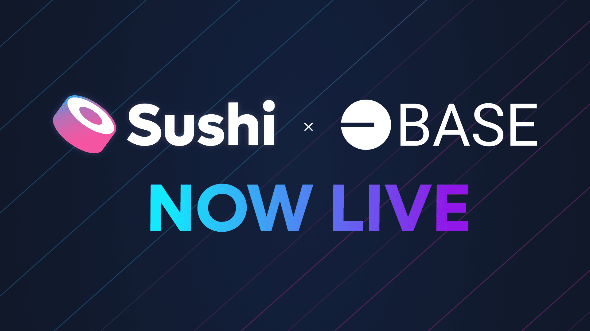 Sushi is Live on Base | Sushi 🍣